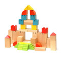 Atacado Wooden Craetive Castle Building Blocks Set